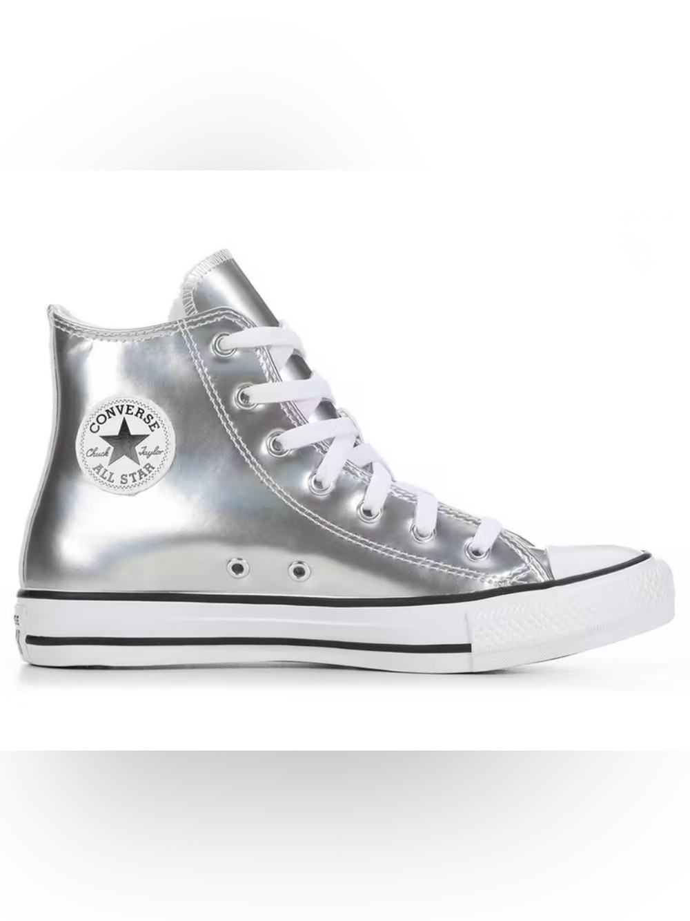 KIDS' CONVERSE CHUCK TAYLOR ALL STAR METALLIC HIGH-TOP